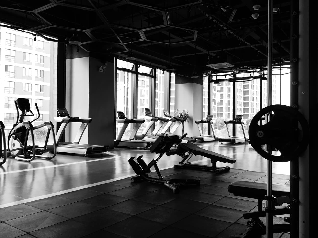 Sala de máquinas del gimnasio