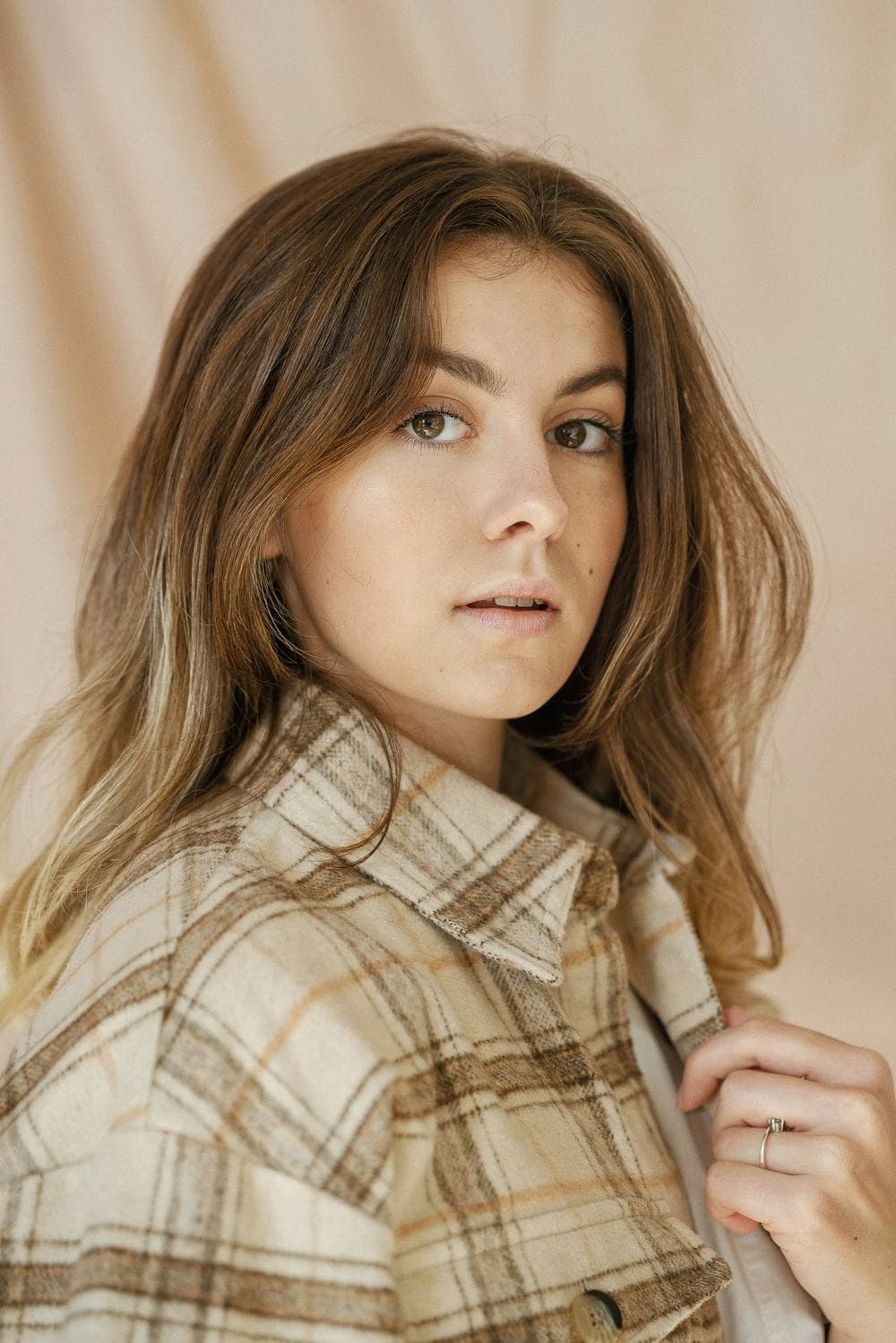Camisa de lana a cuadros